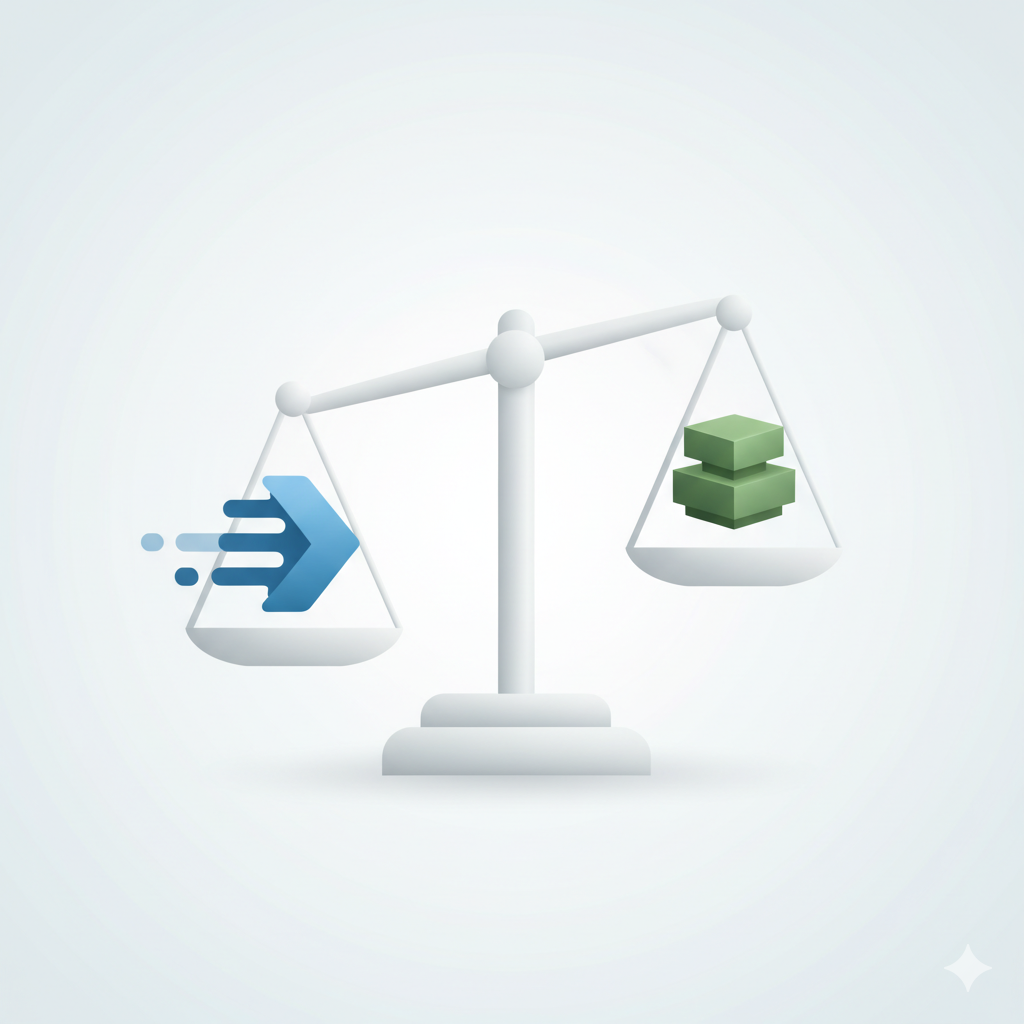Assessment of operational trade-offs using defined KPIs
