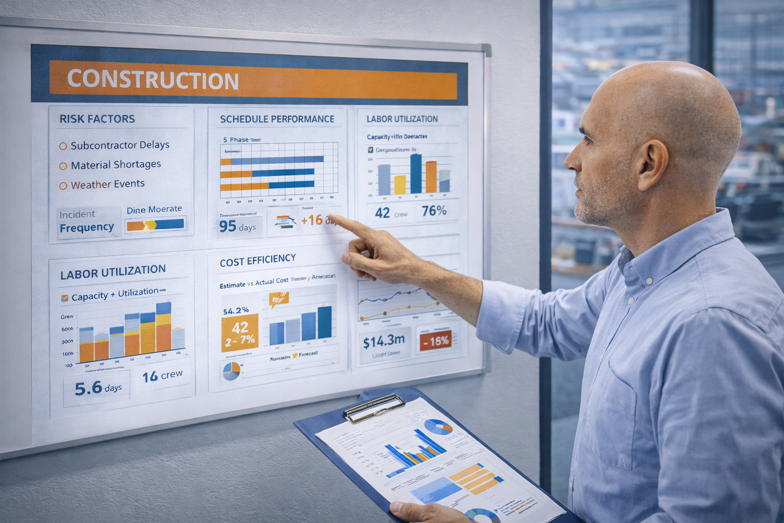 Project execution trade-offs illustration