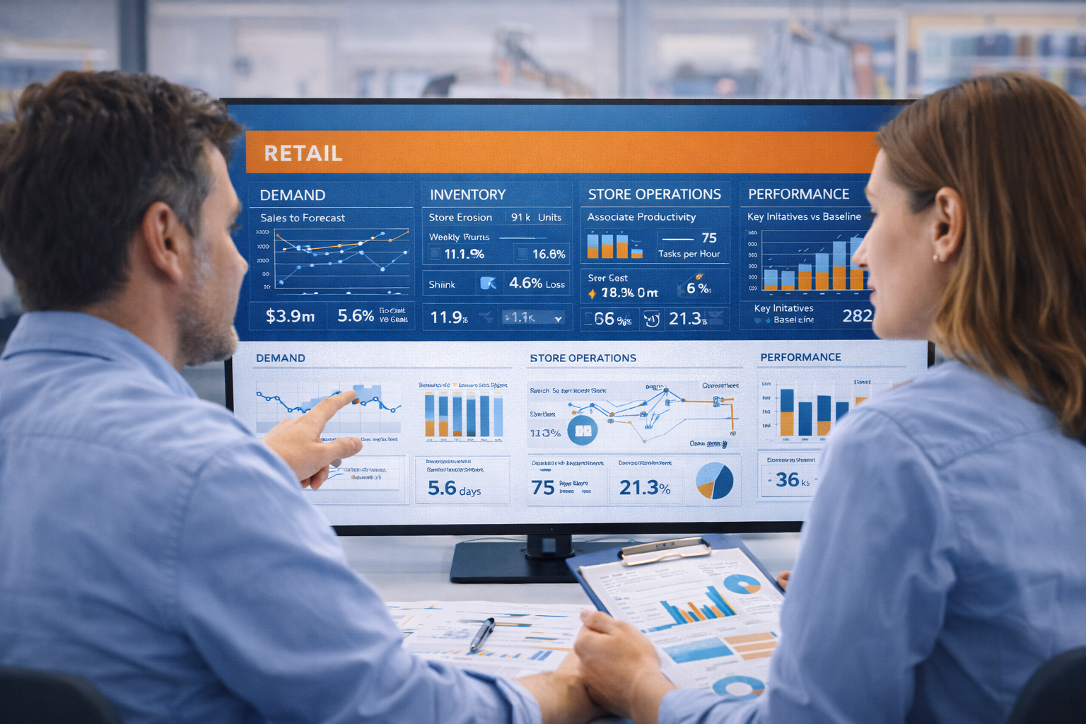 Retail profit and operations trade-offs